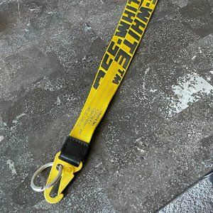 Off White Key Lanyard